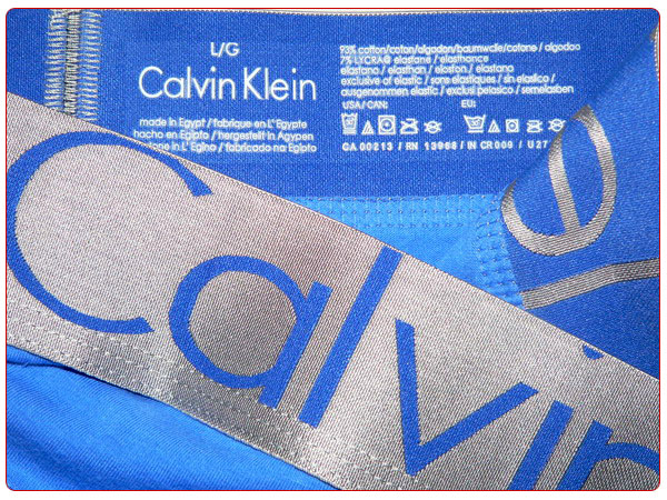 Slip Calvin Klein Mujer Steel Blateado Azul